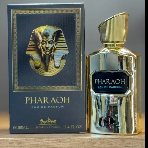 عطر ادوپرفیوم مردانه جسیکا تواین مدل فرعون حجم ۱۰۰ میل رایحه شیرین